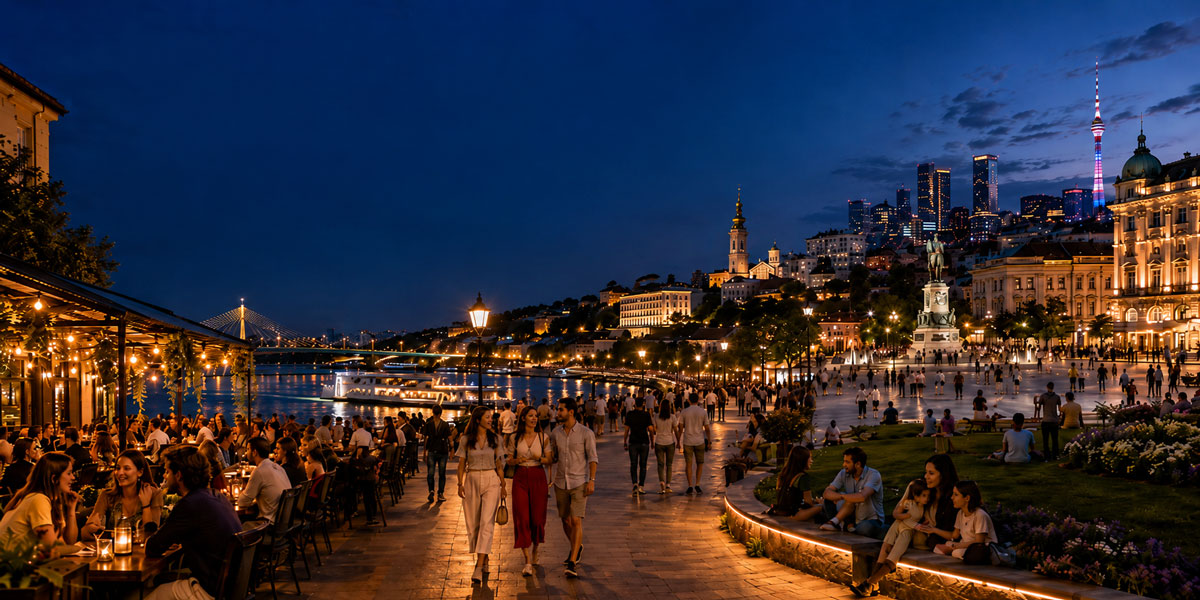 Najdruštveniji gradovi sveta u večernjim satima?